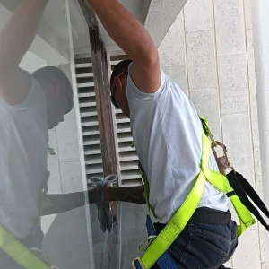 Instalación Ventanal de Vidrio Templado
